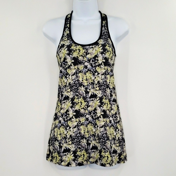Lululemon Cool Racerback Floral Tank Top - Picture 2 of 5